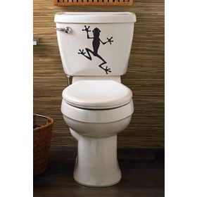 Tilki Dünyası Frog Klozet Kapağı ve Banyo Sticker