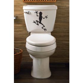 Tilki Dünyası Frog Klozet Kapağı ve Banyo Sticker