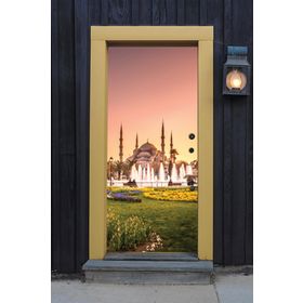Tilki Dünyası GKAPI00045 Kapı Kaplama Giydirme 045 Sticker