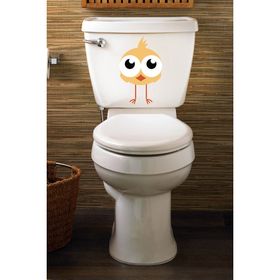 Tilki Dünyası Minnik Kuş Klozet Kapağı ve Banyo Sticker
