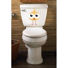 Tilki Dünyası Minnik Kuş Klozet Kapağı ve Banyo Sticker