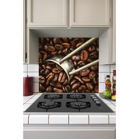 Tilki Dünyası Mutfak Ocağı Arkası Coffee Sticker