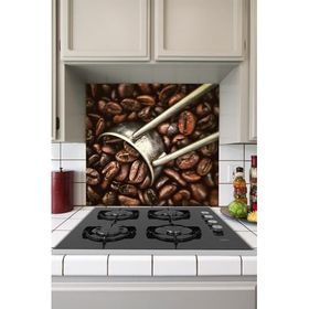 Tilki Dünyası Mutfak Ocağı Arkası Coffee Sticker