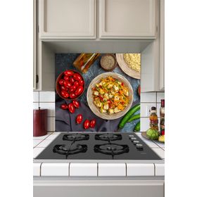 Tilki Dünyası Mutfak Ocağı Arkası Domatesler Sticker
