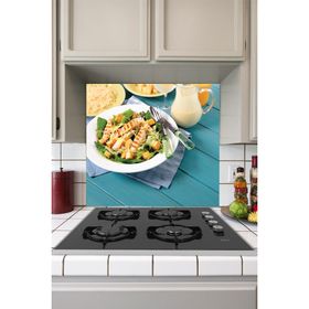 Tilki Dünyası Mutfak Ocağı Arkası Hafif Salata Sticker