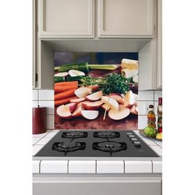 Tilki Dünyası Mutfak Ocağı Arkası Havuçlar Sticker