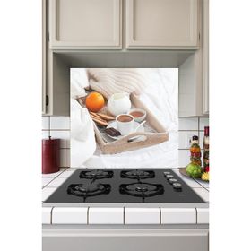 Tilki Dünyası Mutfak Ocağı Arkası Kahve ve Tatlı Atıştırmalık Sticker