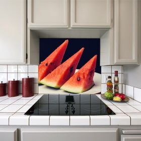 Tilki Dünyası Mutfak Ocağı Arkası Karpuz Sticker