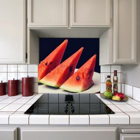 Tilki Dünyası Mutfak Ocağı Arkası Karpuz Sticker