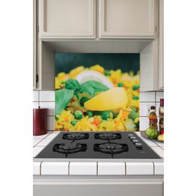 Tilki Dünyası Mutfak Ocağı Arkası Pilav Sticker