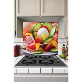 Tilki Dünyası Mutfak Ocağı Arkası Rengarenk Sticker