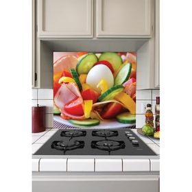 Tilki Dünyası Mutfak Ocağı Arkası Rengarenk Sticker