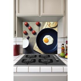 Tilki Dünyası Mutfak Ocağı Arkası Sahanda Yumurta Sticker