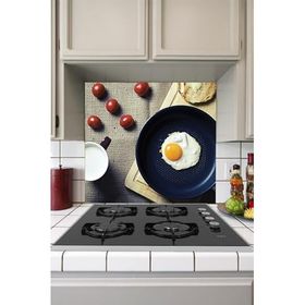 Tilki Dünyası Mutfak Ocağı Arkası Sahanda Yumurta Sticker