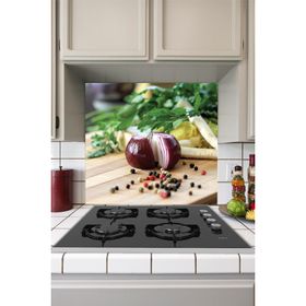 Tilki Dünyası Mutfak Ocağı Arkası Soğanlar Sticker