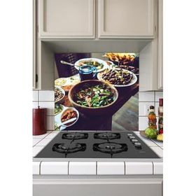 Tilki Dünyası Mutfak Ocağı Arkası Şölen Sticker