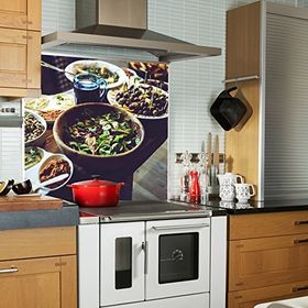 Tilki Dünyası Mutfak Ocağı Arkası Şölen Sticker