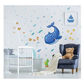 Tilki Dünyası T0321 ST Denizdeki Canlılar Çocuk Odası Duvar Sticker