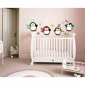 Tilki Dünyası TILKI-3017 Penguenler Duvar Sticker