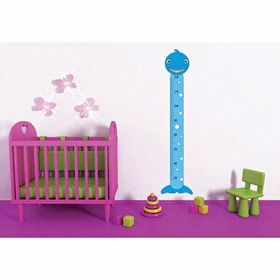 Tilki Dünyası TILKI-3106 Sevimli Dinazor Boy Cetveli Duvar Sticker