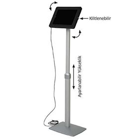 Tilki Dünyası Universal Ayarlanabilir Ayaklı Tablet Tutucu Stand ve Kiosk