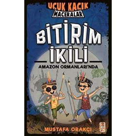 Timaş Çocuk Bitirim İkili Amazon Ormanları'nda - Uçuk Kaçık Maceralar Kitap