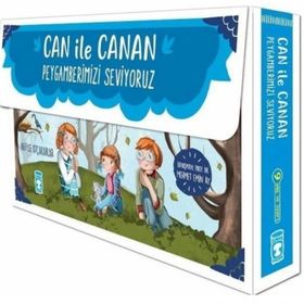 Timaş Çocuk Can İle Canan Peygamberimizi Seviyoruz 1 - Set (5 Kitap)