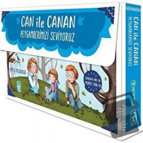 Timaş Çocuk Can İle Canan Peygamberimizi Seviyoruz 1 - Set (5 Kitap)