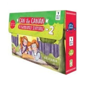 Timaş Çocuk Can İle Canan Peygamberimizi Seviyoruz 2 - Set (5 Kitap)