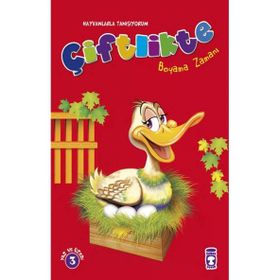 Timaş Çocuk Çiftlikte Boyama Zamanı - Hayvanlarla Tanışıyorum Kitap