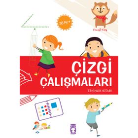 Timaş Çocuk Çizgi Çalışmaları Etkinlik Kitabı (36 Ay) Kitap