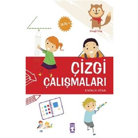 Timaş Çocuk Çizgi Çalışmaları Etkinlik Kitabı (36 Ay) Kitap