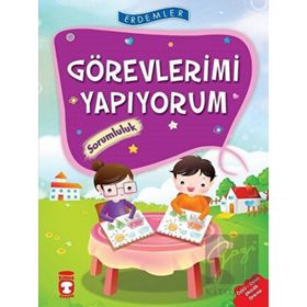 Timaş Çocuk Görevlerimi Yapıyorum Sorumluluk - Erdemler 1 Kitap