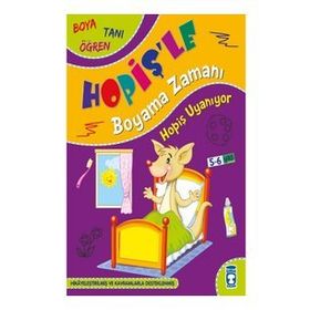 Timaş Çocuk Hopiş Uyanıyor - Hopişle Boyama Zamanı Kitap