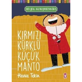 Timaş Çocuk Kırmızı Kürklü Küçük Manto - Hayal Kütüphanesi 5 Kitap
