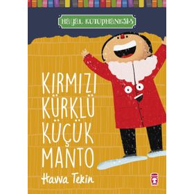 Timaş Çocuk Kırmızı Kürklü Küçük Manto - Hayal Kütüphanesi 5 Kitap