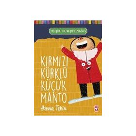 Timaş Çocuk Kırmızı Kürklü Küçük Manto - Hayal Kütüphanesi 5 Kitap