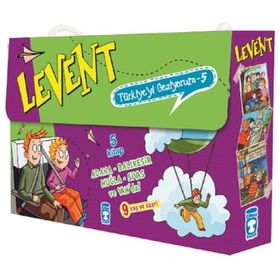 Timaş Çocuk - Levent Türkiyeyi Geziyorum 5 Set 5 Kitap