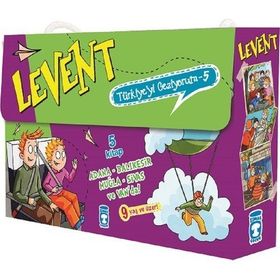 Timaş Çocuk - Levent Türkiyeyi Geziyorum 5 Set 5 Kitap