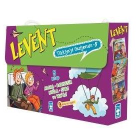Timaş Çocuk - Levent Türkiyeyi Geziyorum 5 Set 5 Kitap
