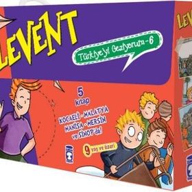 Timaş Çocuk - Levent Türkiyeyi Geziyorum 6 Set 5 Kitap