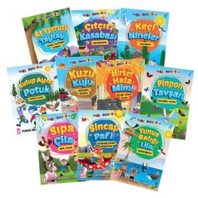 Timaş Çocuk - Mini Masallar 5 Seti - 10 Kitap Takım