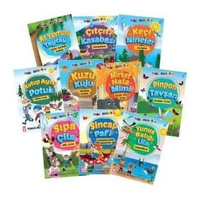 Timaş Çocuk - Mini Masallar 5 Seti - 10 Kitap Takım