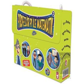 Timaş Çocuk Profesör Pi İle Matematik 2 Set - (5 Kitap)