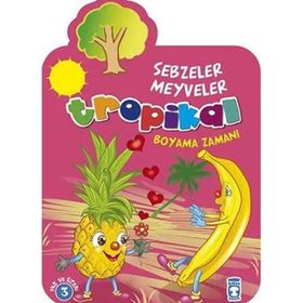 Timaş Çocuk Tropikal - Boyama Zamanı