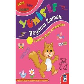 Timaş Çocuk Yumişin Oyun Arkadaşları Yumişle Boyama Zamanı