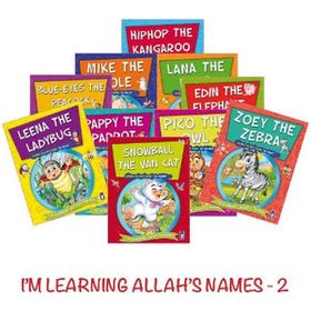 Timaş Publishing - Allahın İsimlerini Öğreniyorum - 2 (10 Kitap Set)