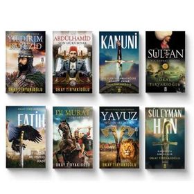 Timaş Yayınları Okay Tiryakioğlu Osmanlı Sultanları Seti 8 Kitap