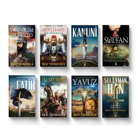 Timaş Yayınları Okay Tiryakioğlu Osmanlı Sultanları Seti 8 Kitap