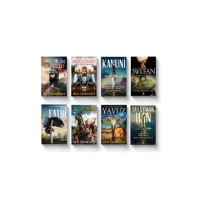 Timaş Yayınları Okay Tiryakioğlu Osmanlı Sultanları Seti 8 Kitap